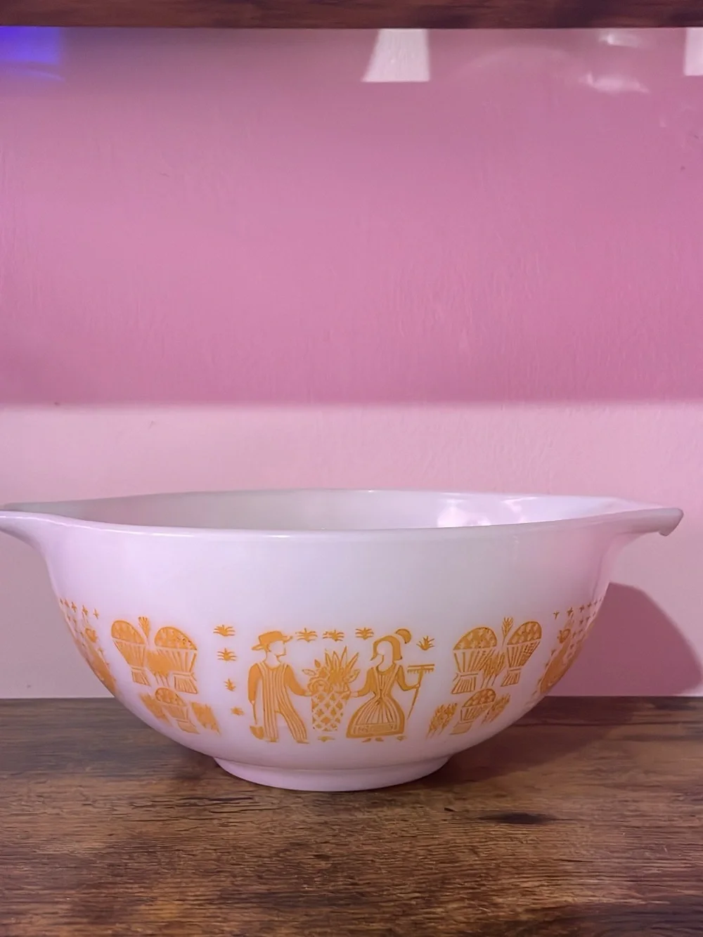 Pyrex Pumpkin Butterprint Cinderella Bowl